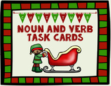 Christmas Noun and Verb Identification Cards
