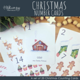 Christmas Number Flash Cards