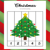 Christmas Number Puzzle Worksheet Xmas