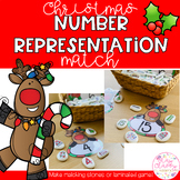 Christmas Number Representation Match 0-20