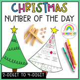 Christmas Number Sense Math lesson / Christmas Number of the Day