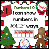 Christmas Math Activities, Numbers 1-10, Matching & Orderi
