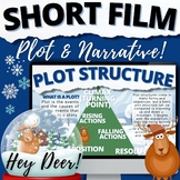 Christmas OR Winter ELA Short Films Literary Devices Theme