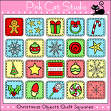 Christmas Clip Art - Objects Quilt Squares - Personal & Co