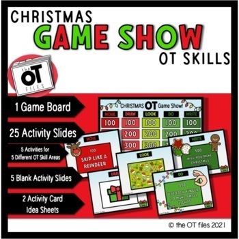 Preview of Christmas Occupational Therapy GAME SHOW