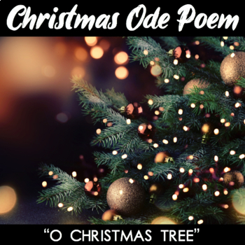 Preview of Christmas Ode Writing Activity — Poem and Creative Writing