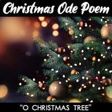 Christmas Ode Writing Activity — Poem and Creative Writing