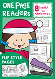 Christmas One Page Readers - Printable Flip Books