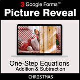 Christmas: One-Step Equations - Addition & Subtraction - G