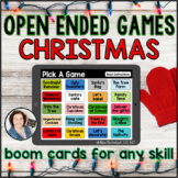 Christmas Open Ended Games for ANY skill | Boom Cards™