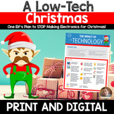 Christmas Opinion / Persuasive Writing: A Low-Tech Christm