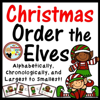 Preview of Christmas Ordering Decimals Activity