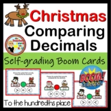 Comparing Decimals Boom Cards Christmas Themed Digital Math