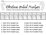 Christmas Ordinal Numbers