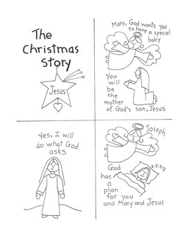 Christmas Ornament Activity and Nativity Story by Ingrid's Art | TPT