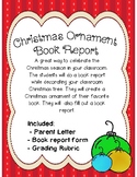 Christmas Ornament Book Report