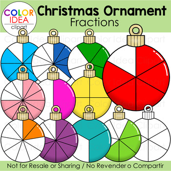 Preview of Christmas Ornament Fractions