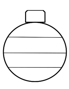christmas ball template