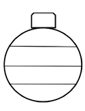 Christmas Ornament Pattern Template