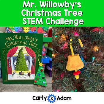 Preview of Christmas Ornament STEM Activity Mr. Willowby's Christmas Tree Read Aloud