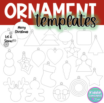 3D Shrinky Dink Christmas Ornaments (free printable) - stlMotherhood