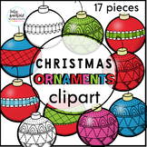 Christmas Ornaments Clipart