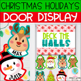 Christmas Ornaments Door Display/Bulletin Board Kit (Decem