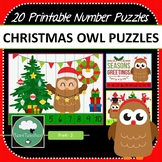 Christmas Owl Number Puzzles 20 Christmas Number Puzzles