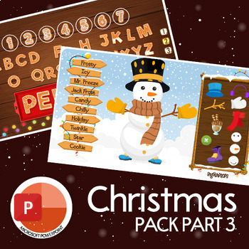 Preview of Christmas PowerPoint PACK PART 3 №60