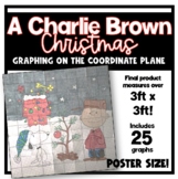 Christmas Poster Graphing on the Coordinate Plane Math Activity