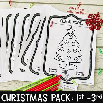 Preview of Christmas Pack - Sub Plans