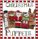 Christmas Crafts Paper Bag Puppets