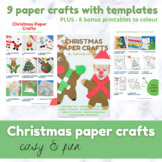 Christmas Paper Craft Printables - HUGE set of Christmas C