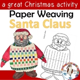 Christmas - Paper Weaving Santa Claus