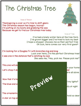 Christmas Partner Poems by Erin's Classroom Creations | TpT