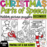 Christmas Parts of Speech Worksheets