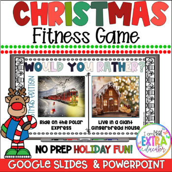 Christmas Party Activities & Games| This or That | Brain Breaks | No Prep
