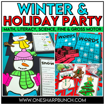 Preview of Christmas Party Games | Winter Party Games | Christmas Party Crafts