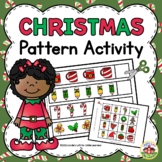Christmas Pattern Activities for Preschool