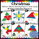 Christmas Pattern Blocks Activity Mats & Task Cards