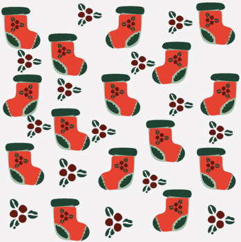 Preview of Christmas Pattern Paper