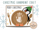 Christmas Penguin Placemat Craft