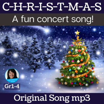 Preview of Christmas Song | Classroom & Performance | Holiday Program | Song mp3 Only