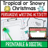 Christmas Persuasive Writing Activity {Freebie}