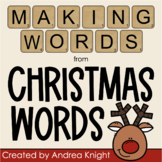Christmas Phonics Activity: Making Words from Christmas Words