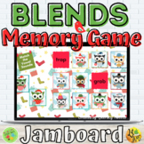 Christmas Phonics Blends Memory Game | Jamboard™