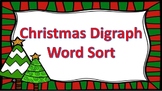 Christmas Phonics Digraph Word Sort