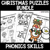 Christmas Phonics Puzzles BUNDLE