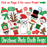 Christmas Photo Booth Props and Decorations - Over 60 Prin