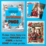 Christmas Photo Frames - Winter Card Cover - Postcard Cove